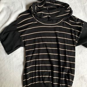 The Limited cowl neck short sleeve sweater